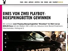 Gewinnspiel: Playboy